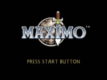 Maximo (Japan) screen shot title